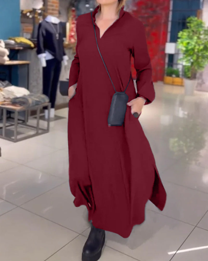 Brandy - Comfortable Dress with Slits