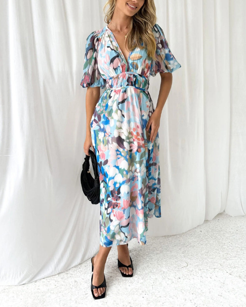 WW | Elegant Floral Maxi for Women