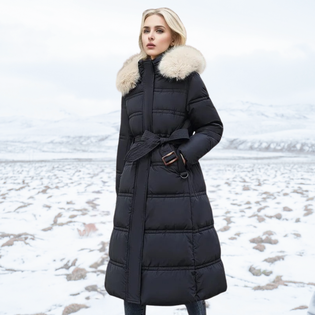 WW | Luxuriöser Kunstpelz-Wintermantel für Damen