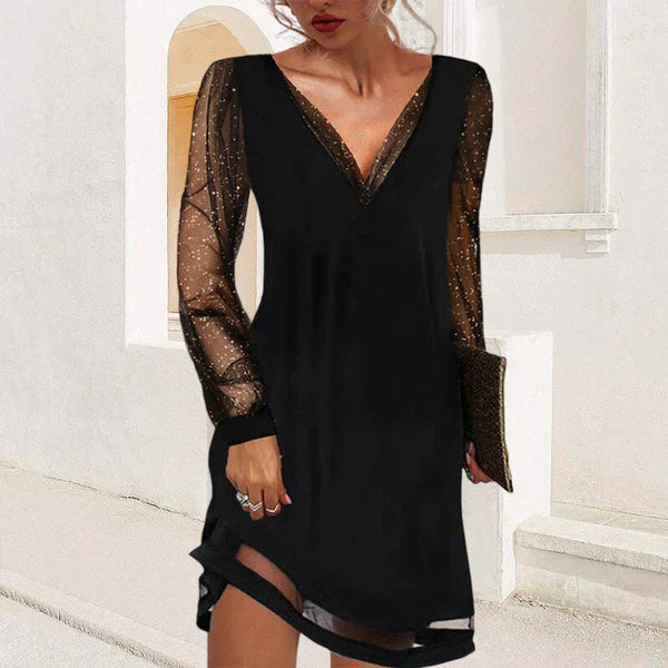 WW - Classic V-Neck Evening Dress