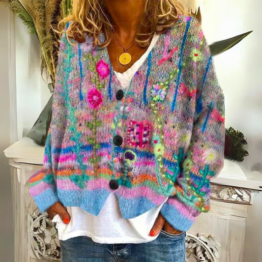 WW | Modische und warme Strickjacke