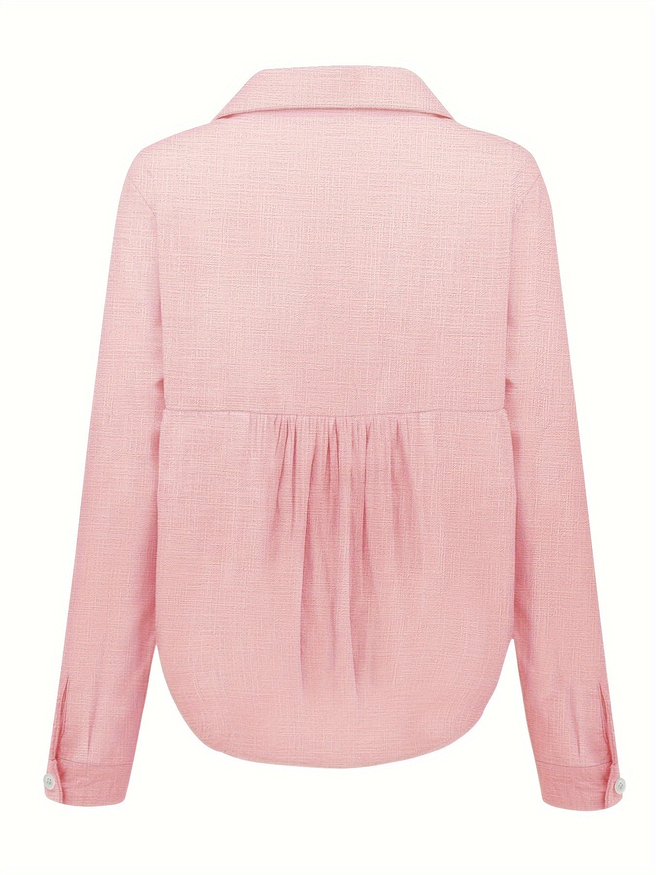 WW | Casual Linen Long-Sleeve Shirt
