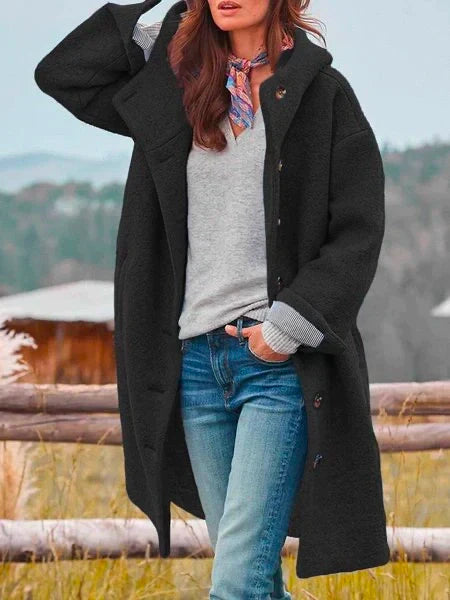 WW | Herbst Winter Warm Windbreaker Einfarbig Mit Taschen Stylische Jacke