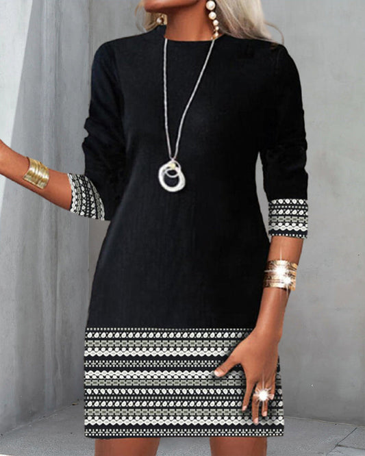 WW | Patchwork Print Kleid