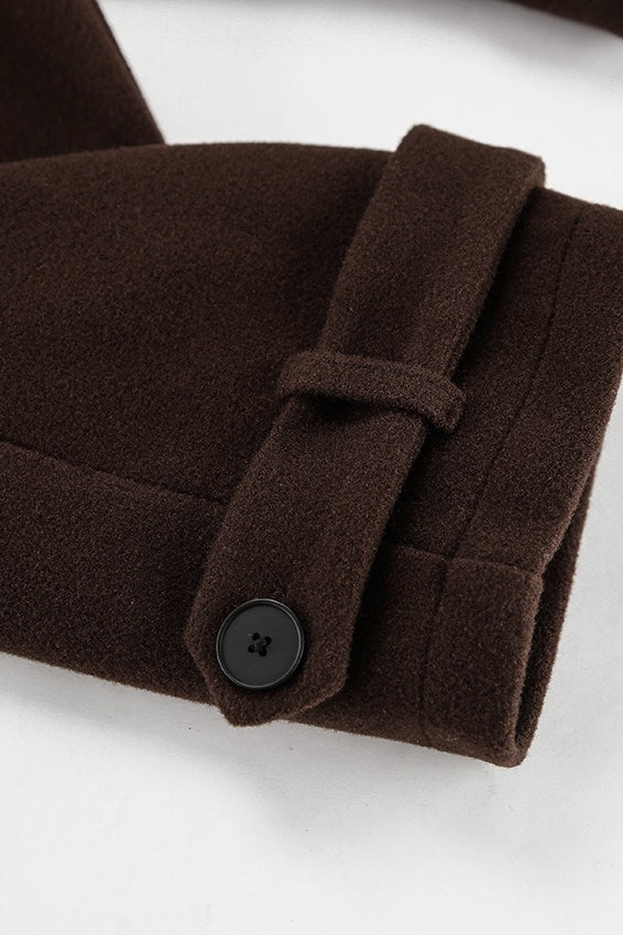 WW | Wool blend double-breasted jacket