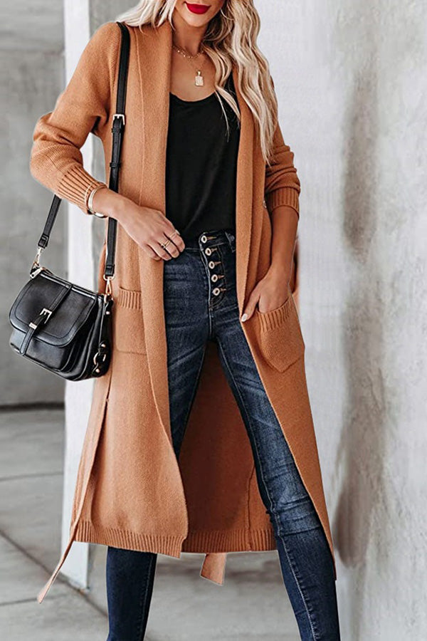 WW | Krawatten Revers Karten Strickjacke