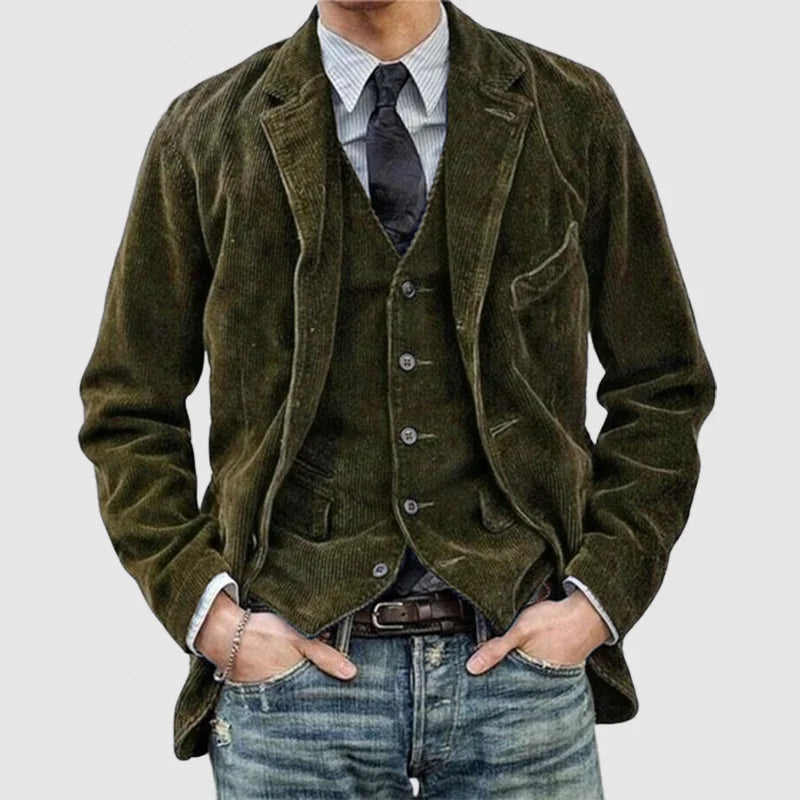 WW |  Jacke - Klassisch - Synthetisches Material - Ideal für Herbst und Winter für Herren