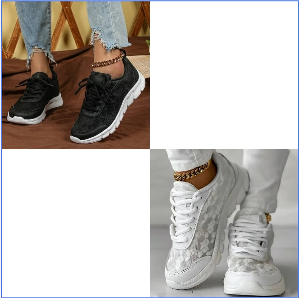 Christia | Luxurious Leather Orthopedic Sneakers