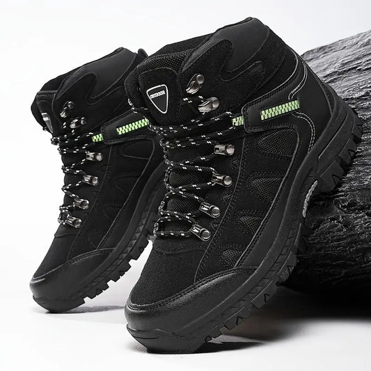 WW | Herren Stilvolle Hohe Wanderschuhe