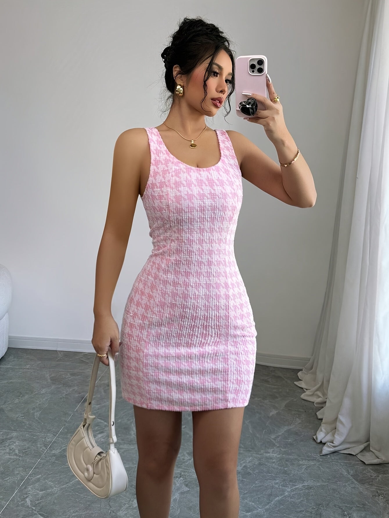 Nova Geo Knit Dress
