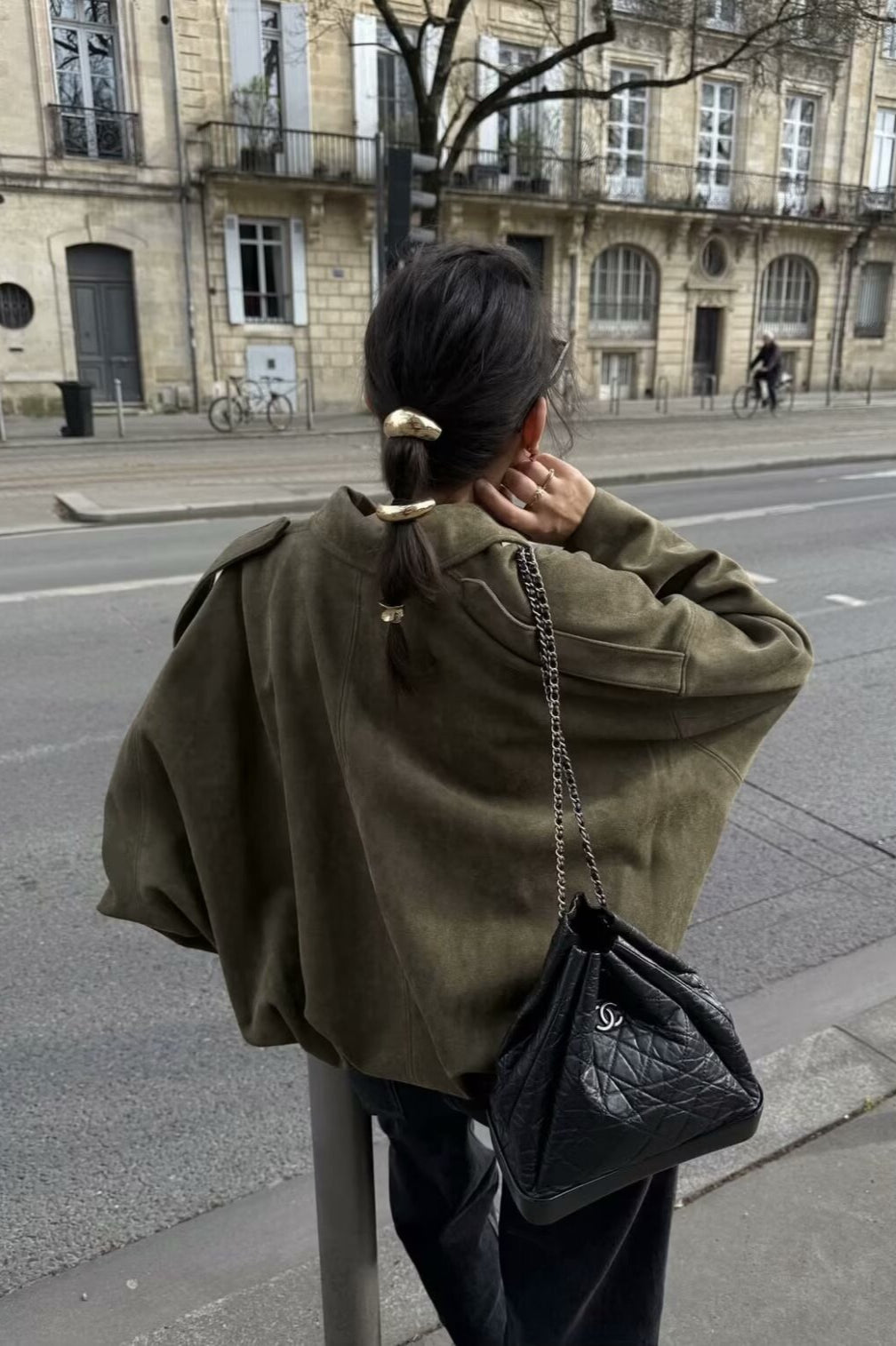 WW | Textured Bomber Jacket