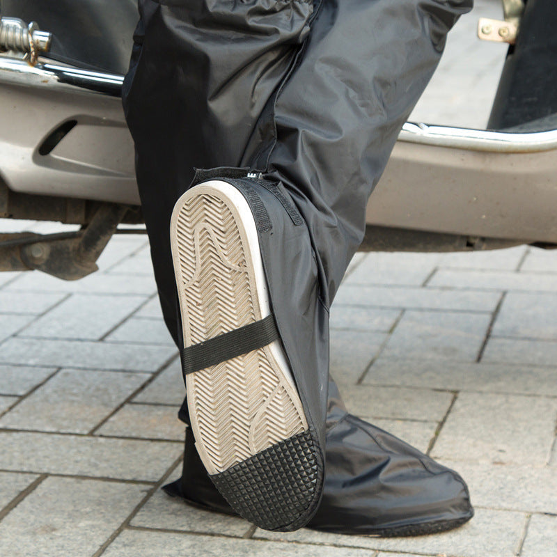 WW | Rain pants with shoe covers, ideal for cycling