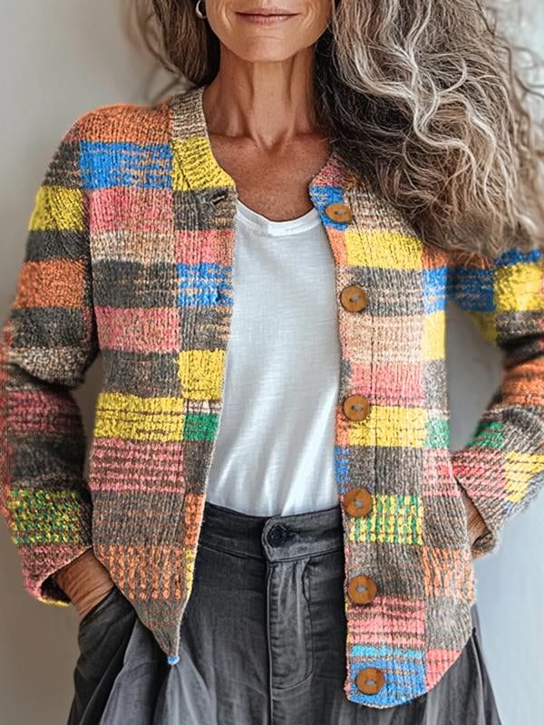 WW | Checked multi-colored jacket