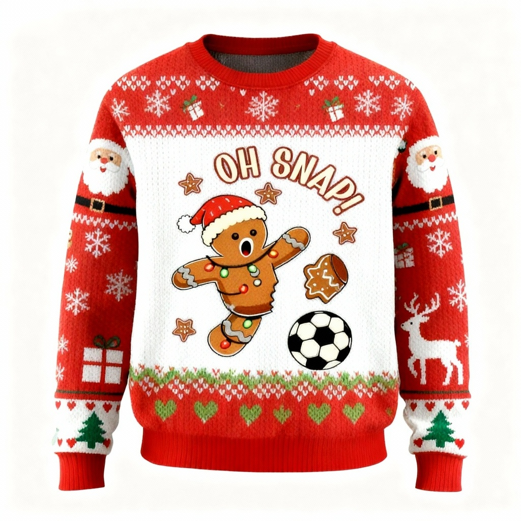 WW | Süßes Cartoon-Muster Hässlicher Pullover - Unisex Weihnachtsfeier-Essential