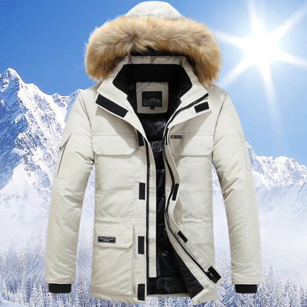 WW | Winterjacke mit Fellkapuze