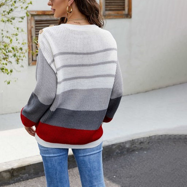 WW | Patchwork Langarm Pullover