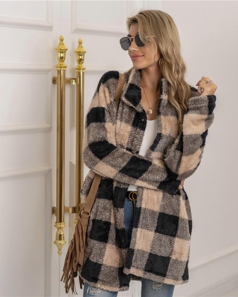 WW | Elegant Plaid Jacket