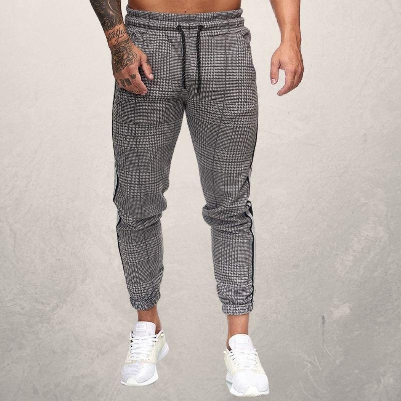WW | Jogginghose Slim Fit Elastischer Bund Mit Kordelzug Strukturiertes Material Seitenstreifen