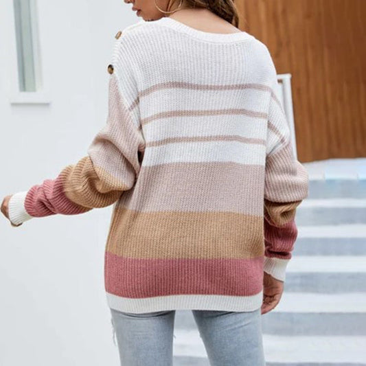 WW | Patchwork Langarm Pullover