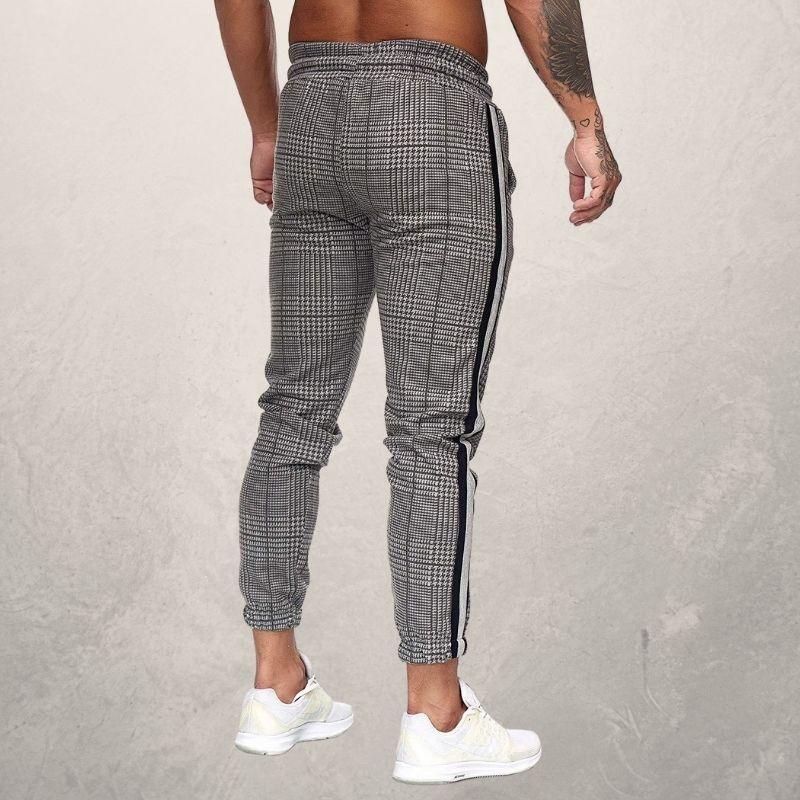 WW | Jogginghose Slim Fit Elastischer Bund Mit Kordelzug Strukturiertes Material Seitenstreifen