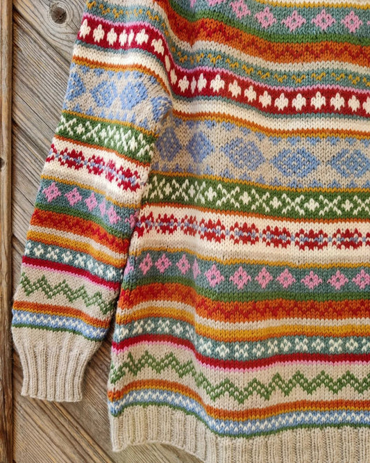 WW | Komfortabler, Stilvoller Pullover in Kontrastfarben