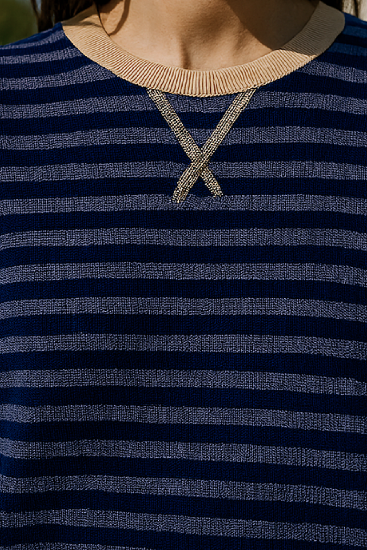 Dahlia Striped Cotton Jumper