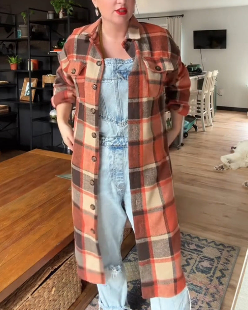 WW | Comfortable Long-Sleeved Coat