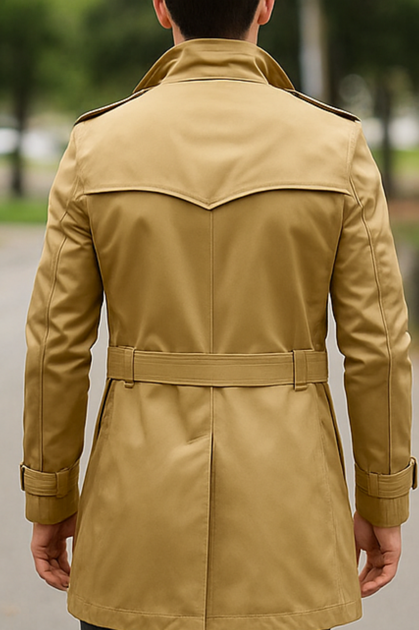 Johnson Premium Jacket for Men - Dark Beige