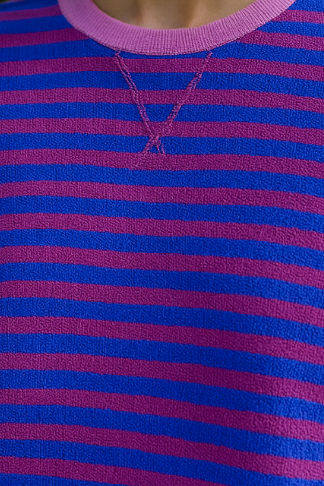Dahlia Striped Cotton Jumper