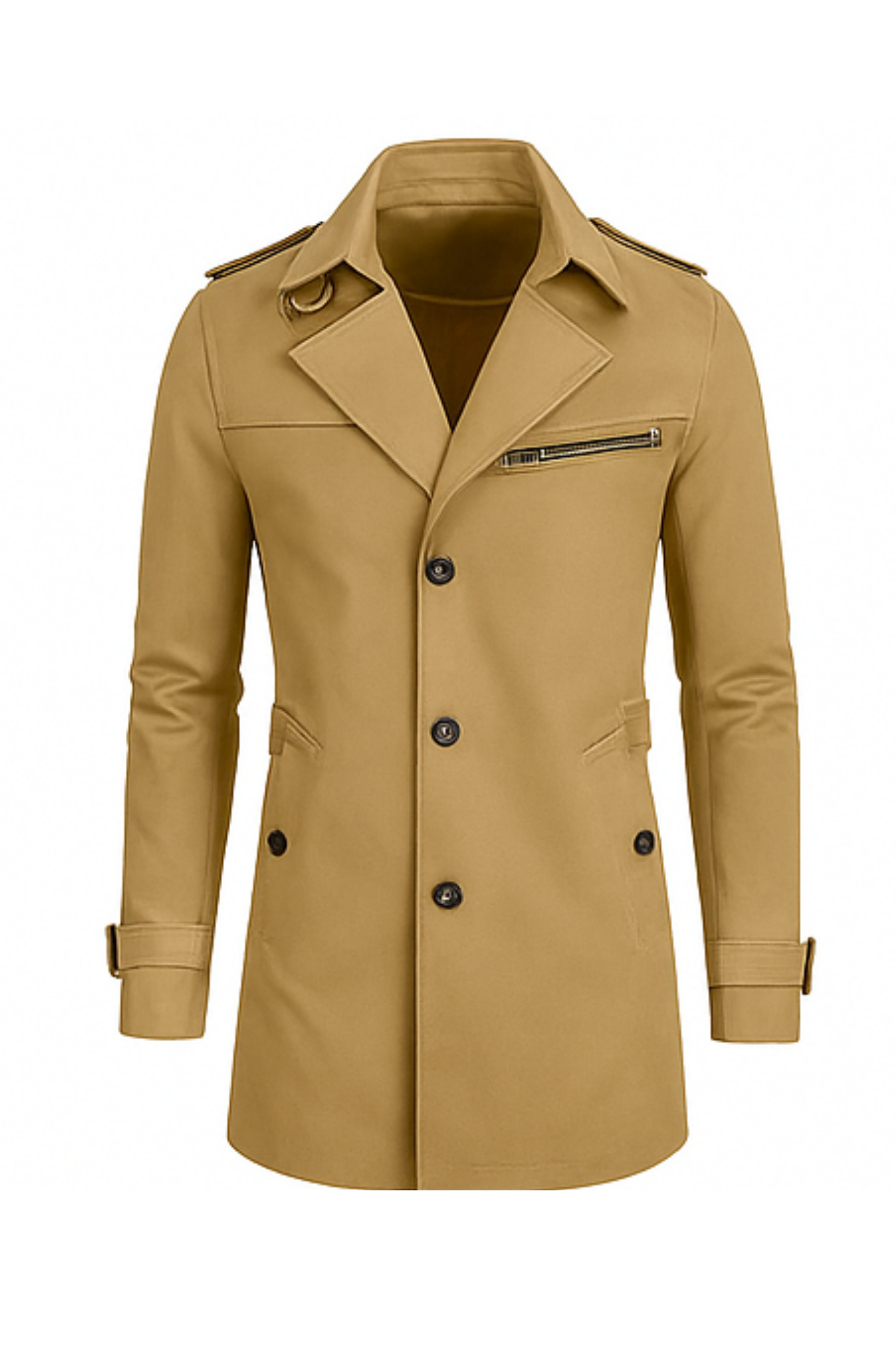 Johnson Premium Jacket for Men - Dark Beige