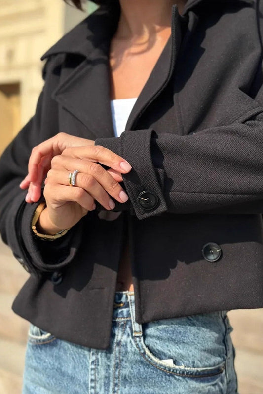WW | Trench-Style Short Jacket