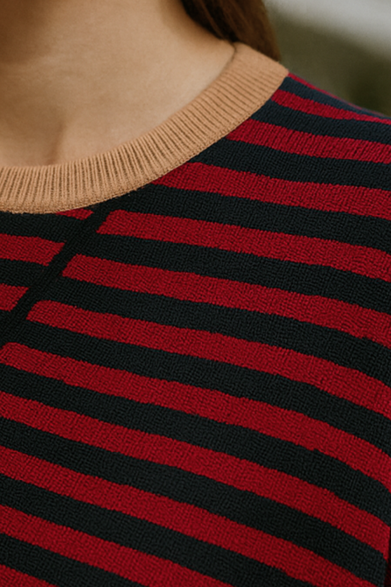 Dahlia Striped Cotton Jumper
