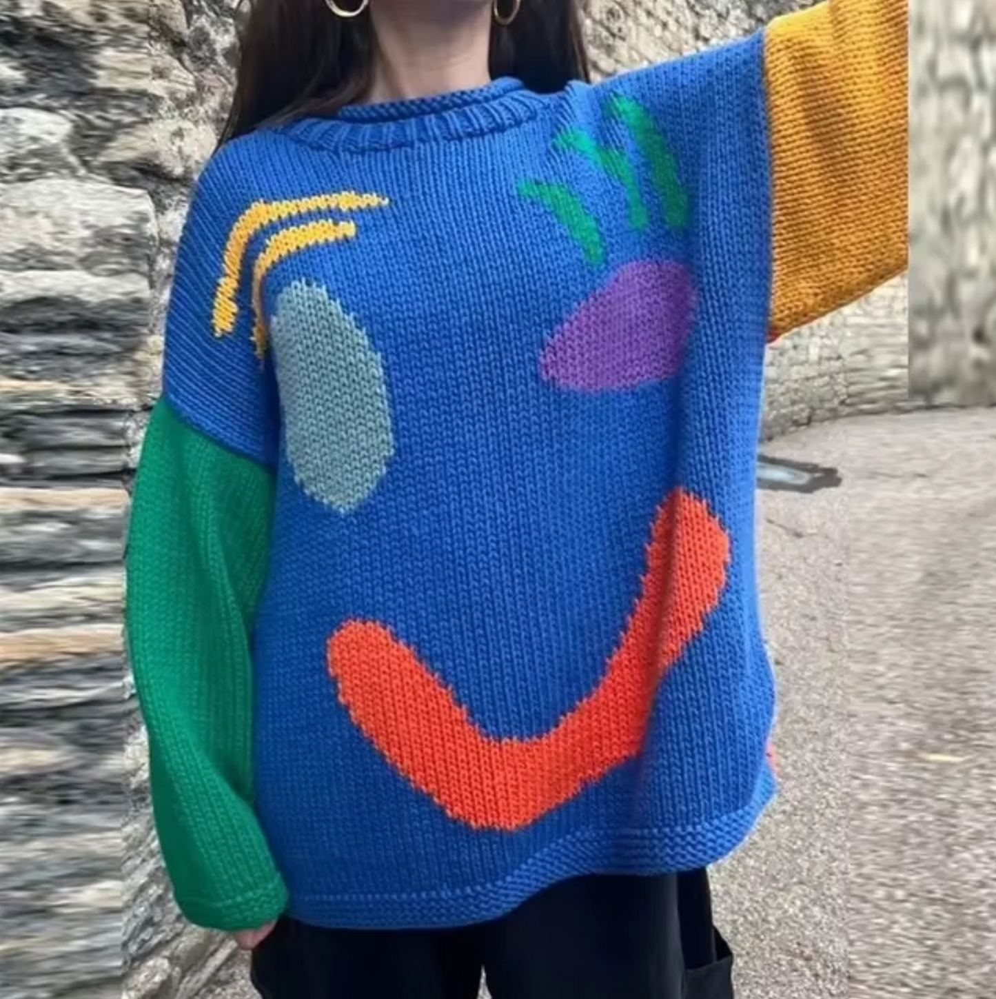 WW | Cosy oversized cotton knit jumper