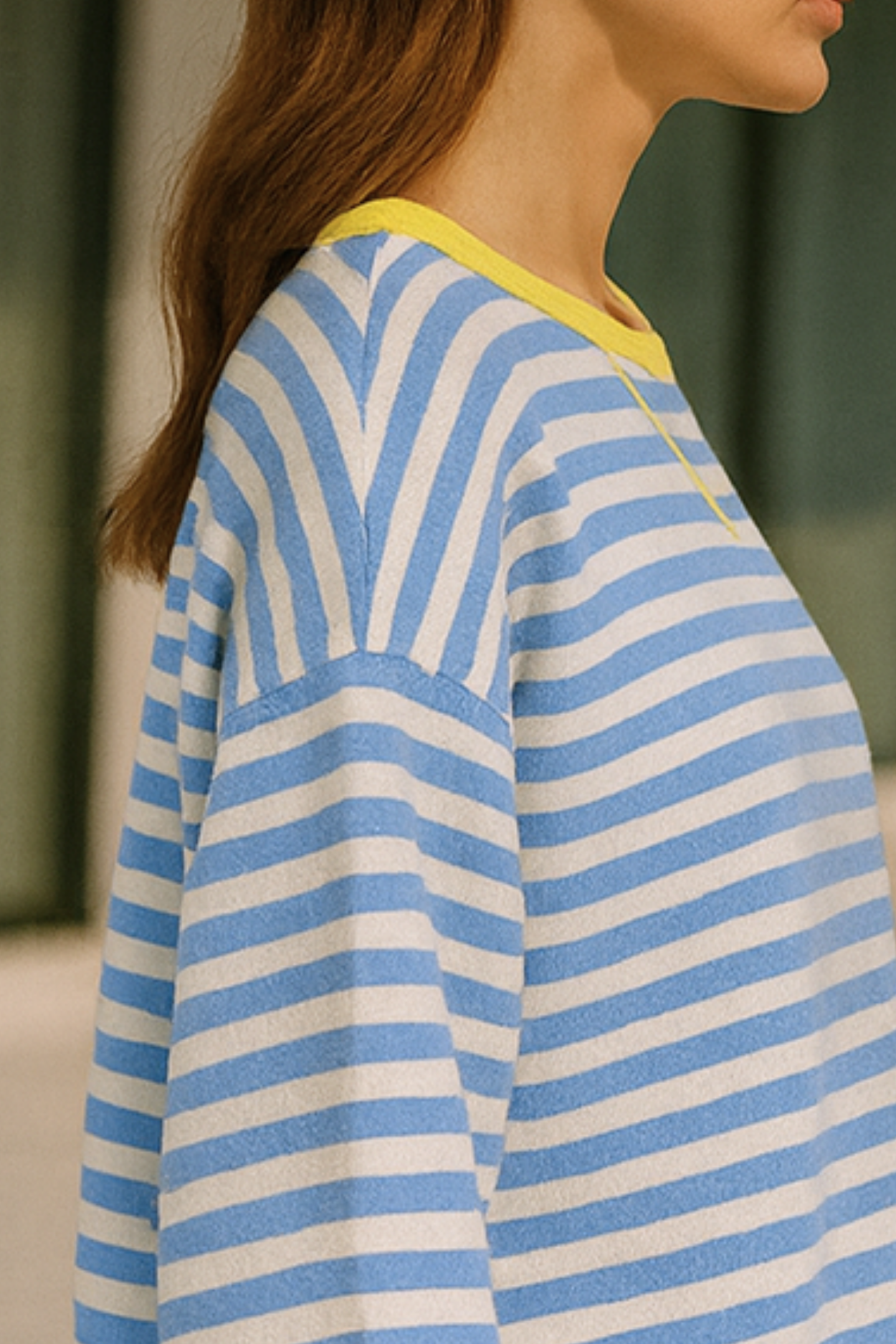 Dahlia Striped Cotton Jumper