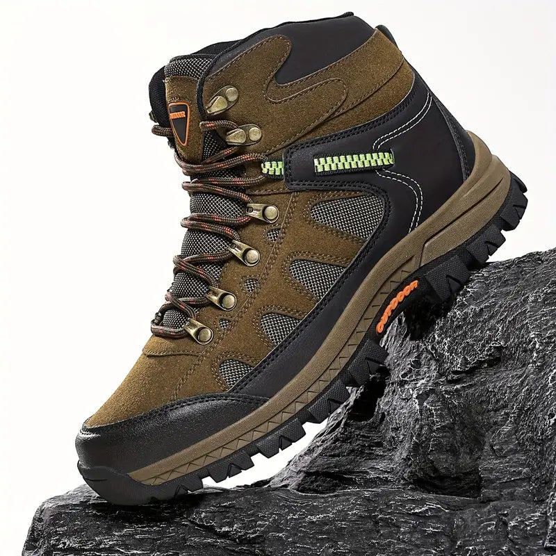 WW | Herren Stilvolle Hohe Wanderschuhe