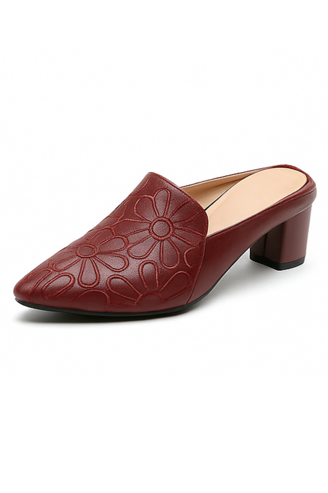 Marlene Pumps made of vegan leather - Red