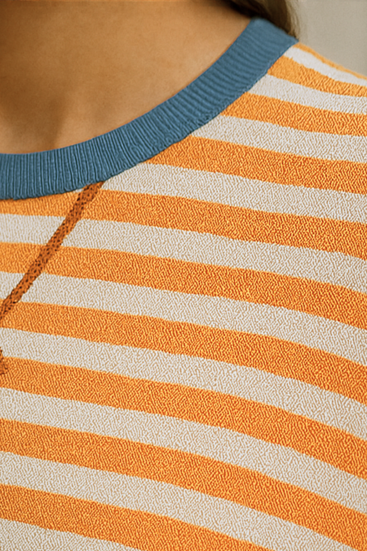 Dahlia Striped Cotton Jumper