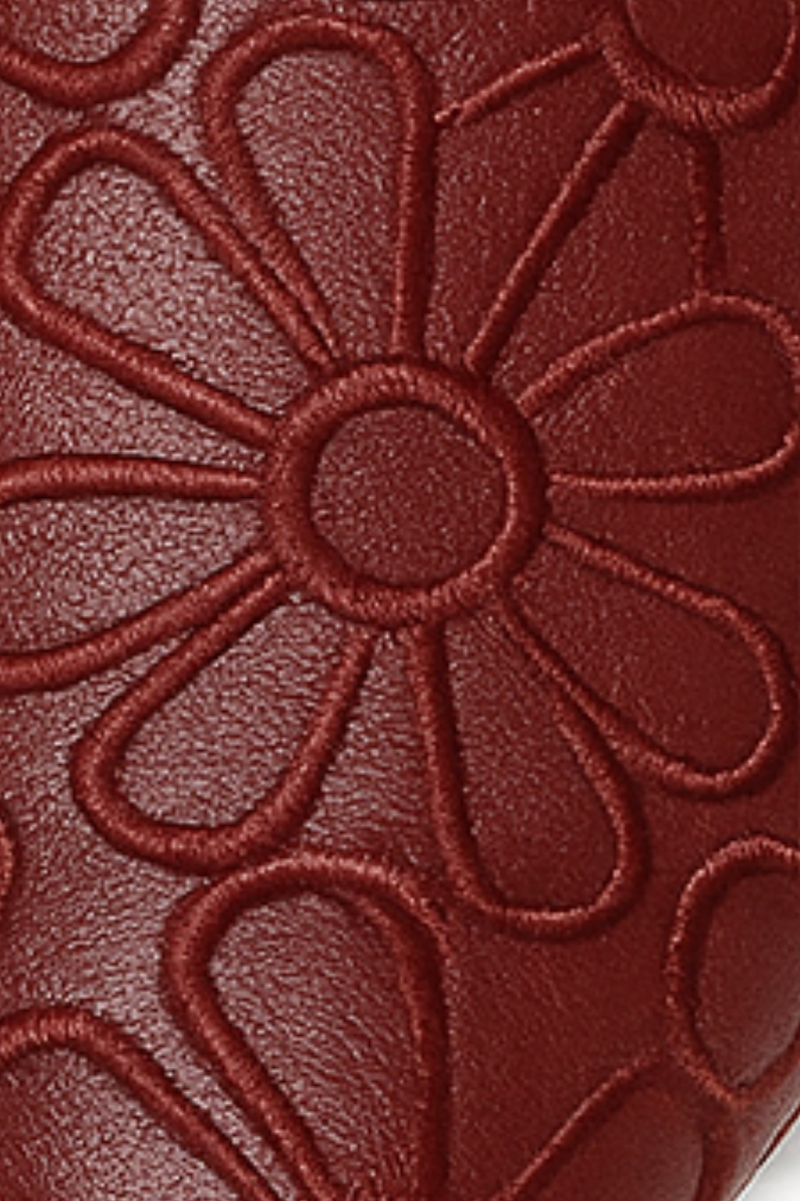 Marlene Pumps made of vegan leather - Red