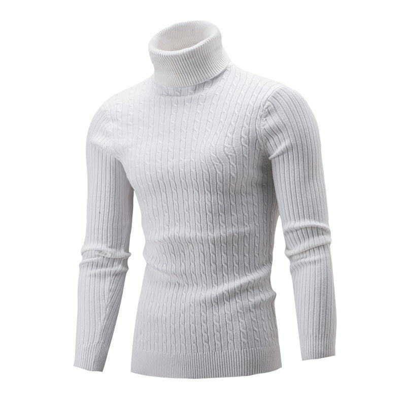WW | Luxuriöser gestrickter Rollkragenpullover für Männer