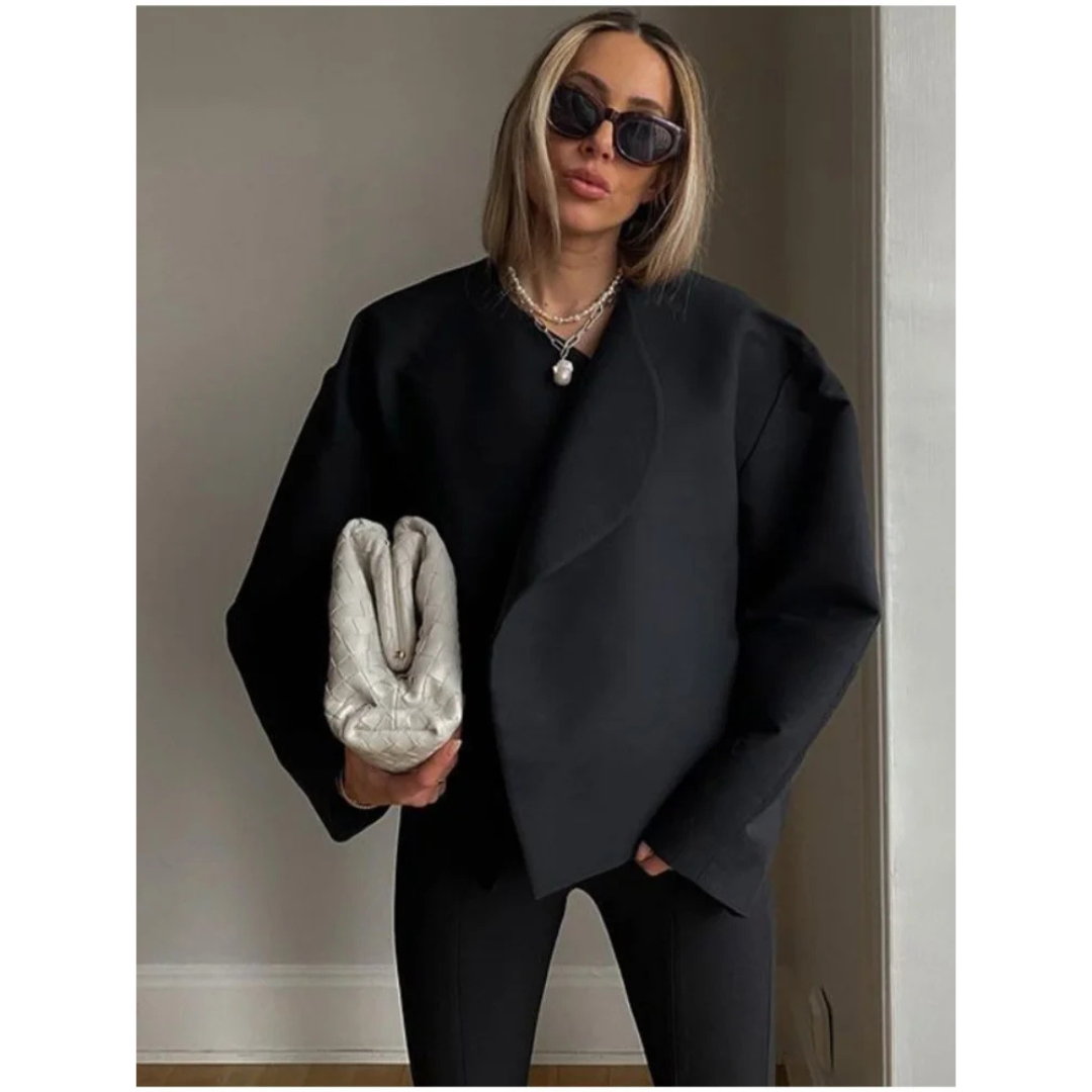 WW | Elegant Short Warm Oversized Coat
