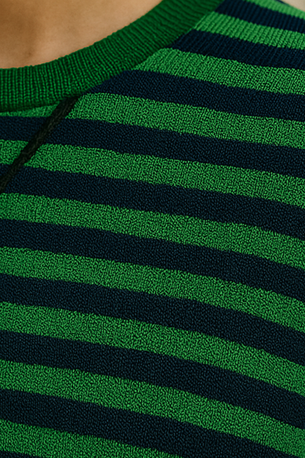 Dahlia Striped Cotton Jumper