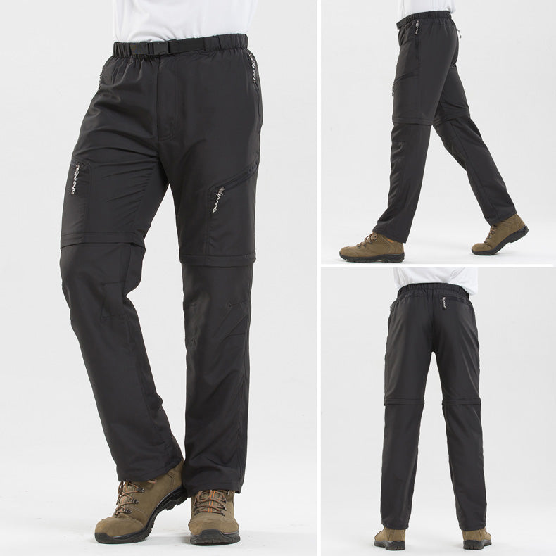 WW | 2-in-1 Herrenhose mit Taschen Ideal für Outdoor-Sommerspaß