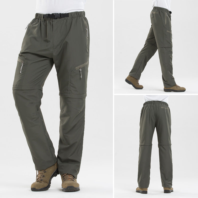WW | 2-in-1 Herrenhose mit Taschen Ideal für Outdoor-Sommerspaß