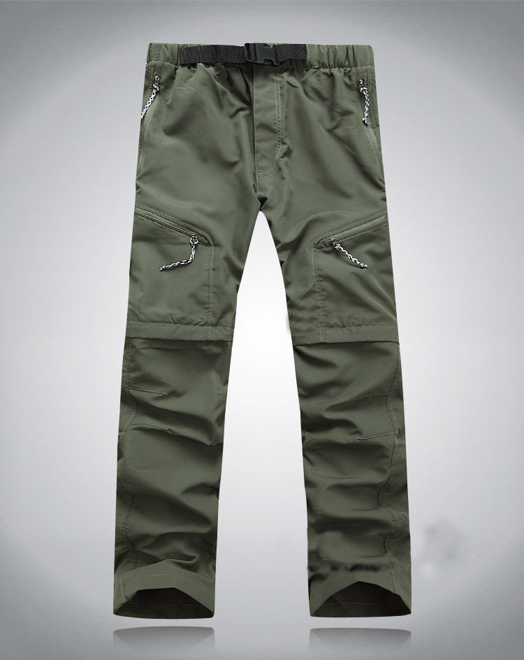 WW | 2-in-1 Herrenhose mit Taschen Ideal für Outdoor-Sommerspaß