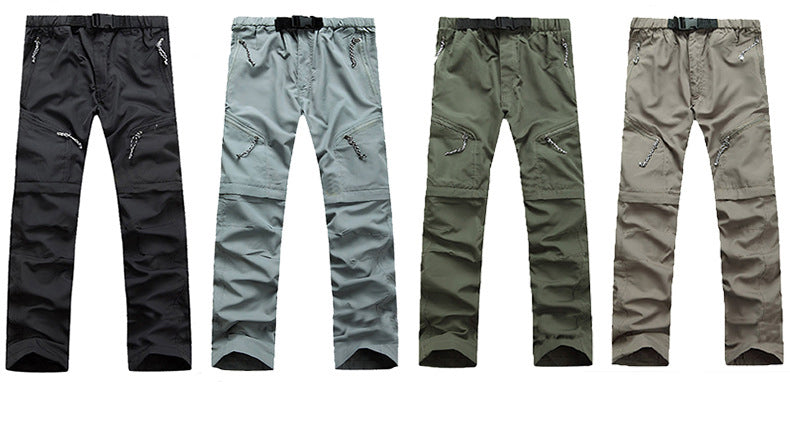 WW | 2-in-1 Herrenhose mit Taschen Ideal für Outdoor-Sommerspaß