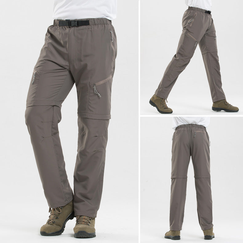 WW | 2-in-1 Herrenhose mit Taschen Ideal für Outdoor-Sommerspaß