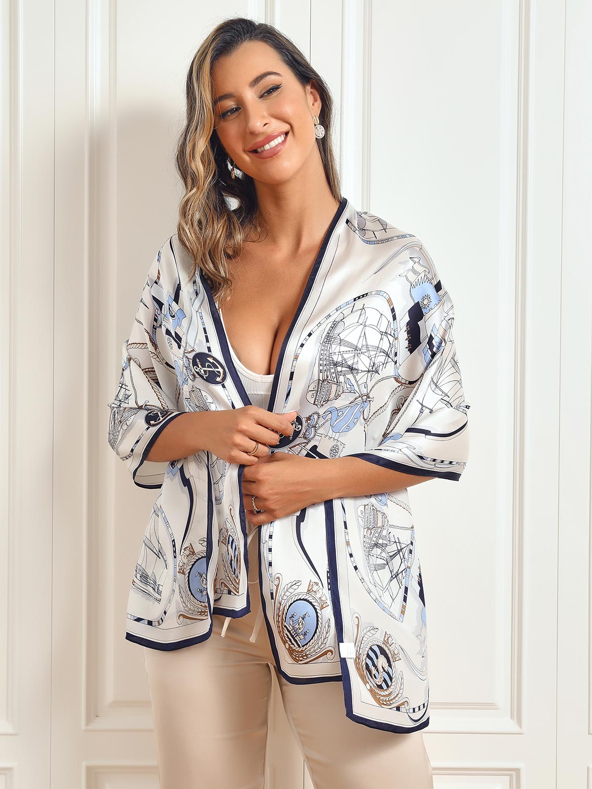 WW | Luxurious Women's Mulberry Silk Scarf