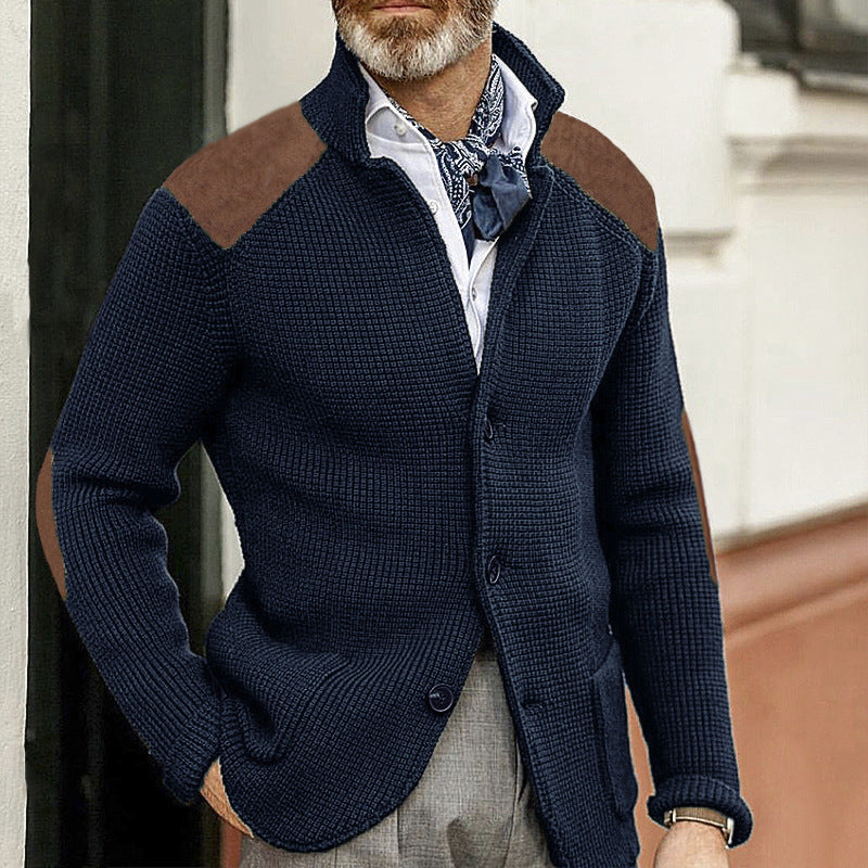 WW | Strickjacke mit Stehkragen
