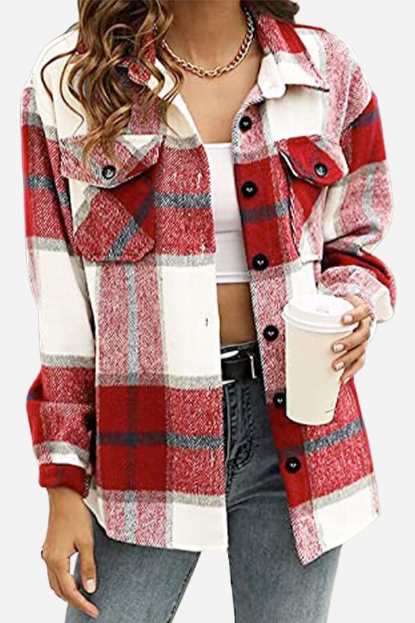 WW | Plaid Flannel Long Sleeve