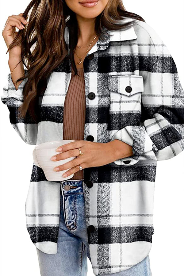 WW | Plaid Flannel Long Sleeve